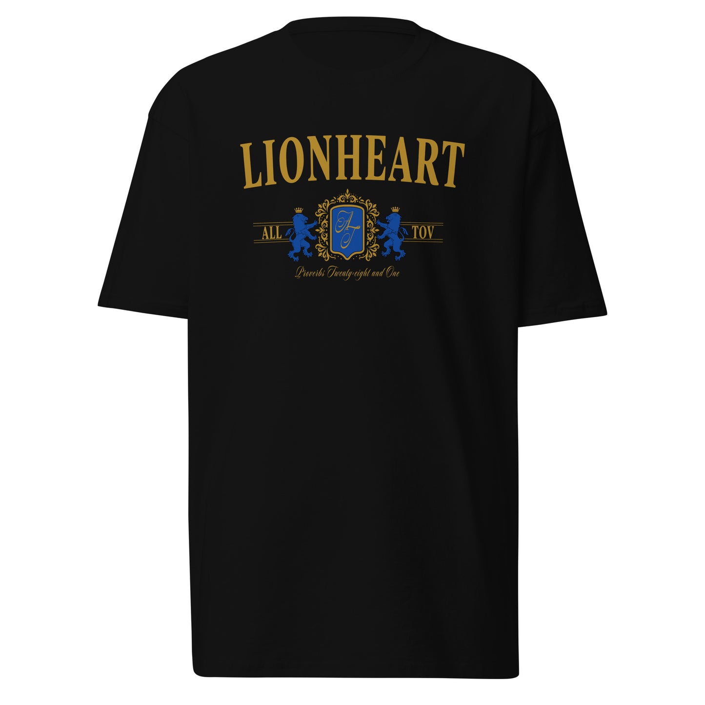 Lionheart Graphic Tee - Vintage Black