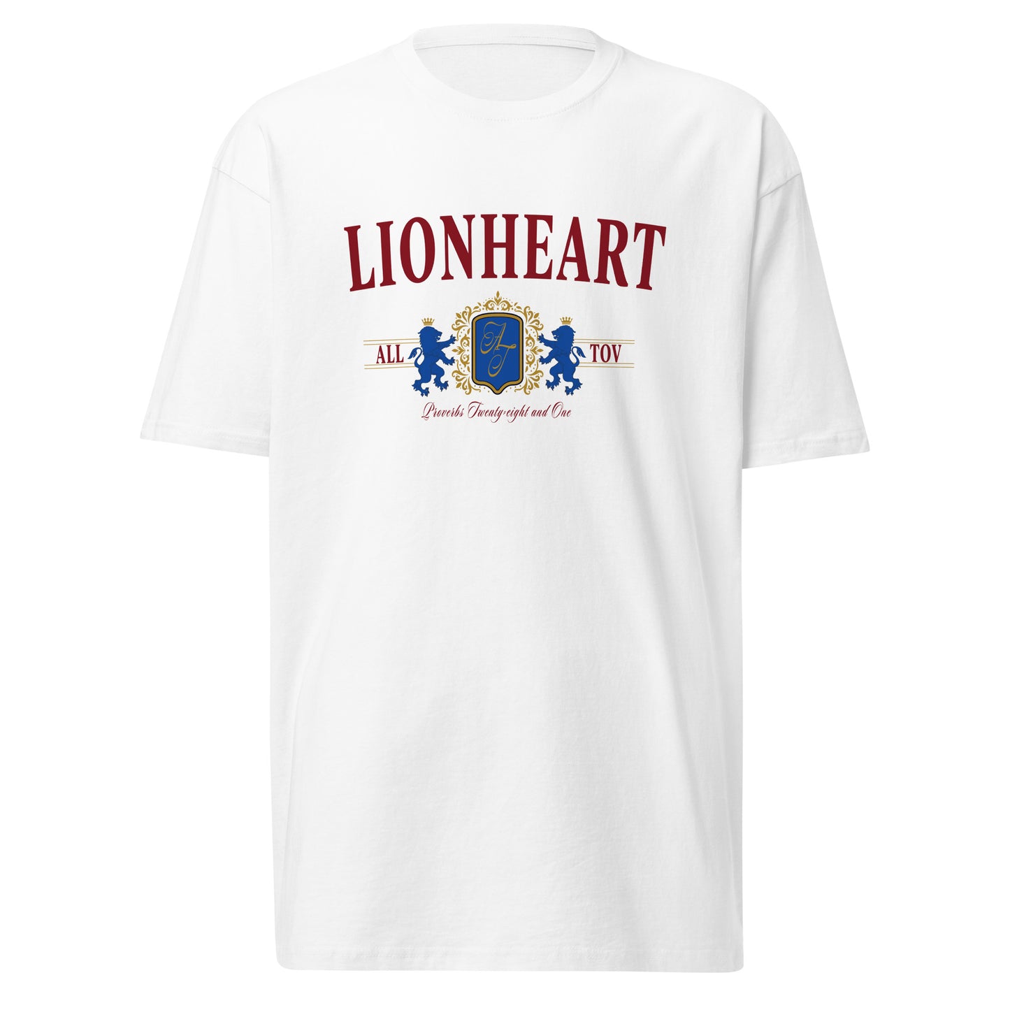 Lionheart Logo Tee - White