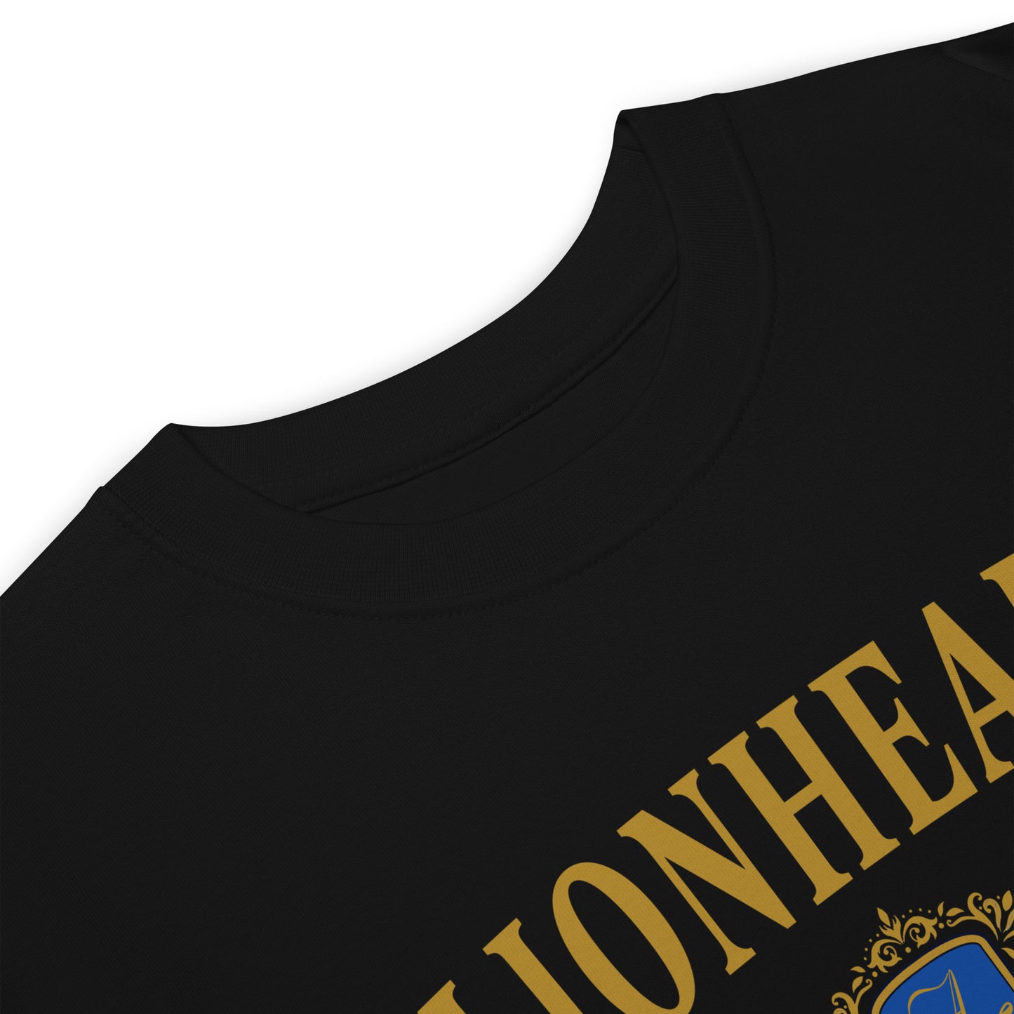 Lionheart Logo Tee - Vintage Black