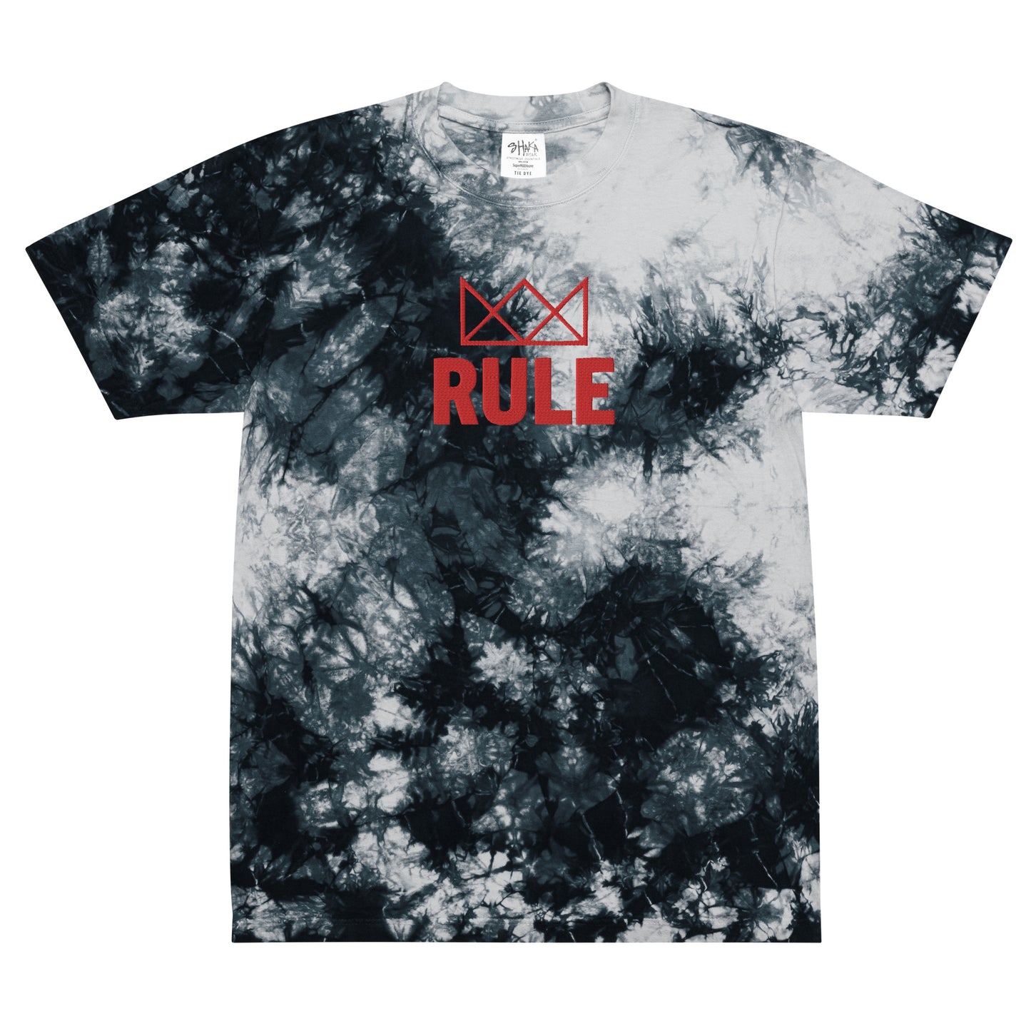 RULE Oversized tie-dye Tee