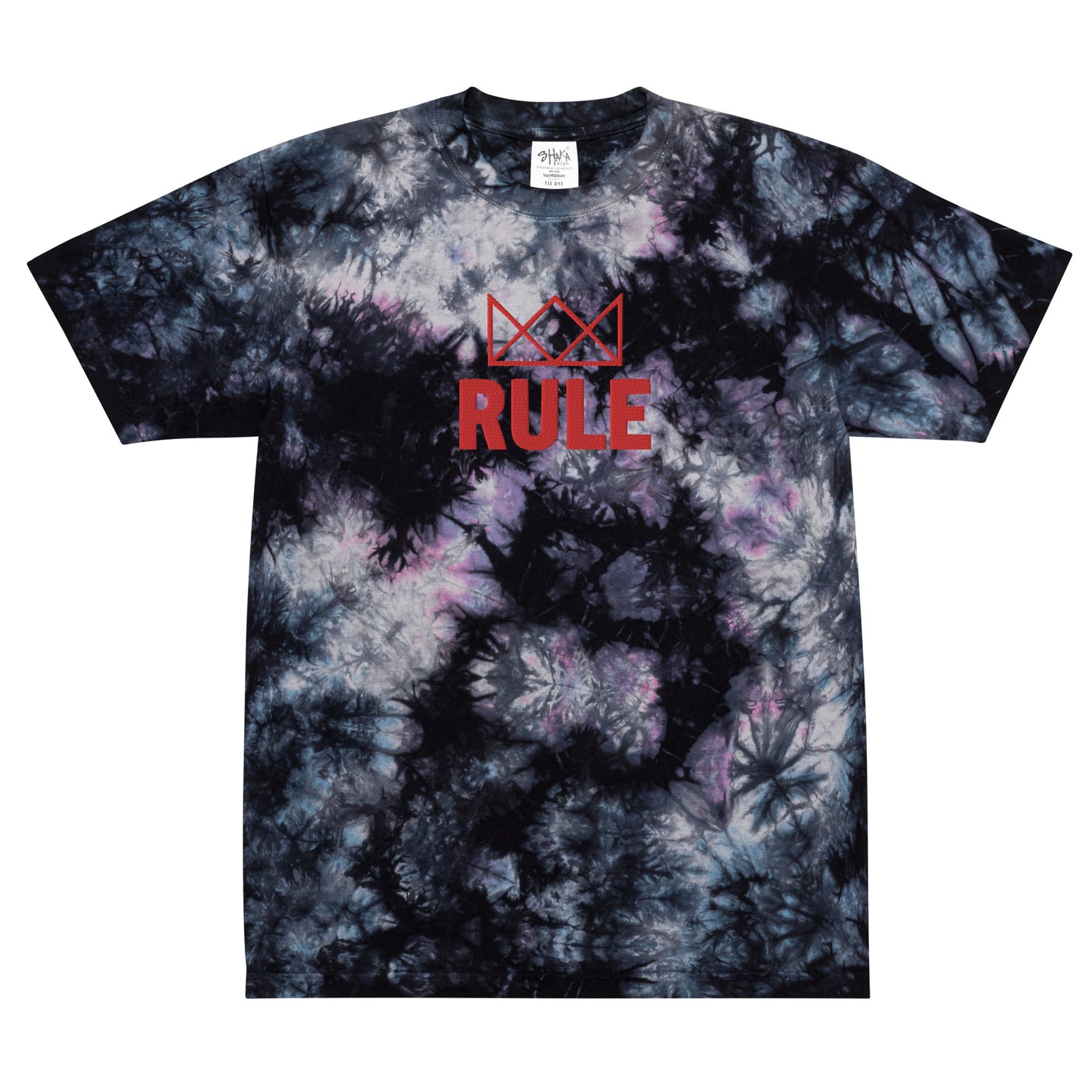 RULE Oversized tie-dye Tee