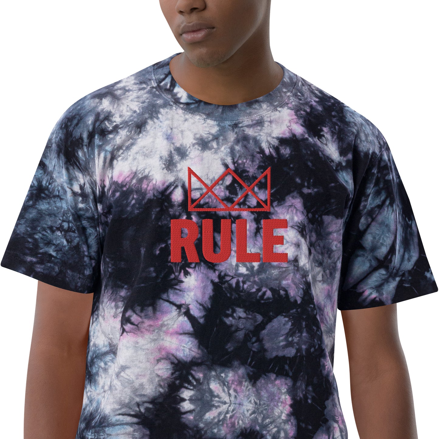 RULE Oversized tie-dye Tee