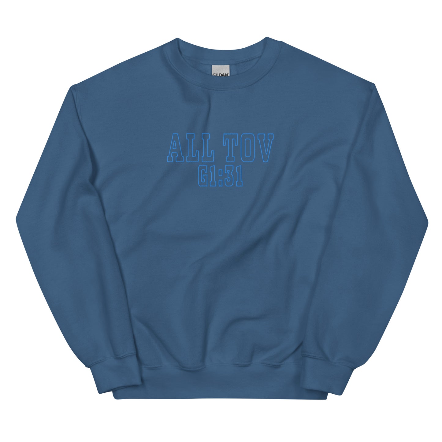 G1:31 Logo Sweatshirt-Light Blue