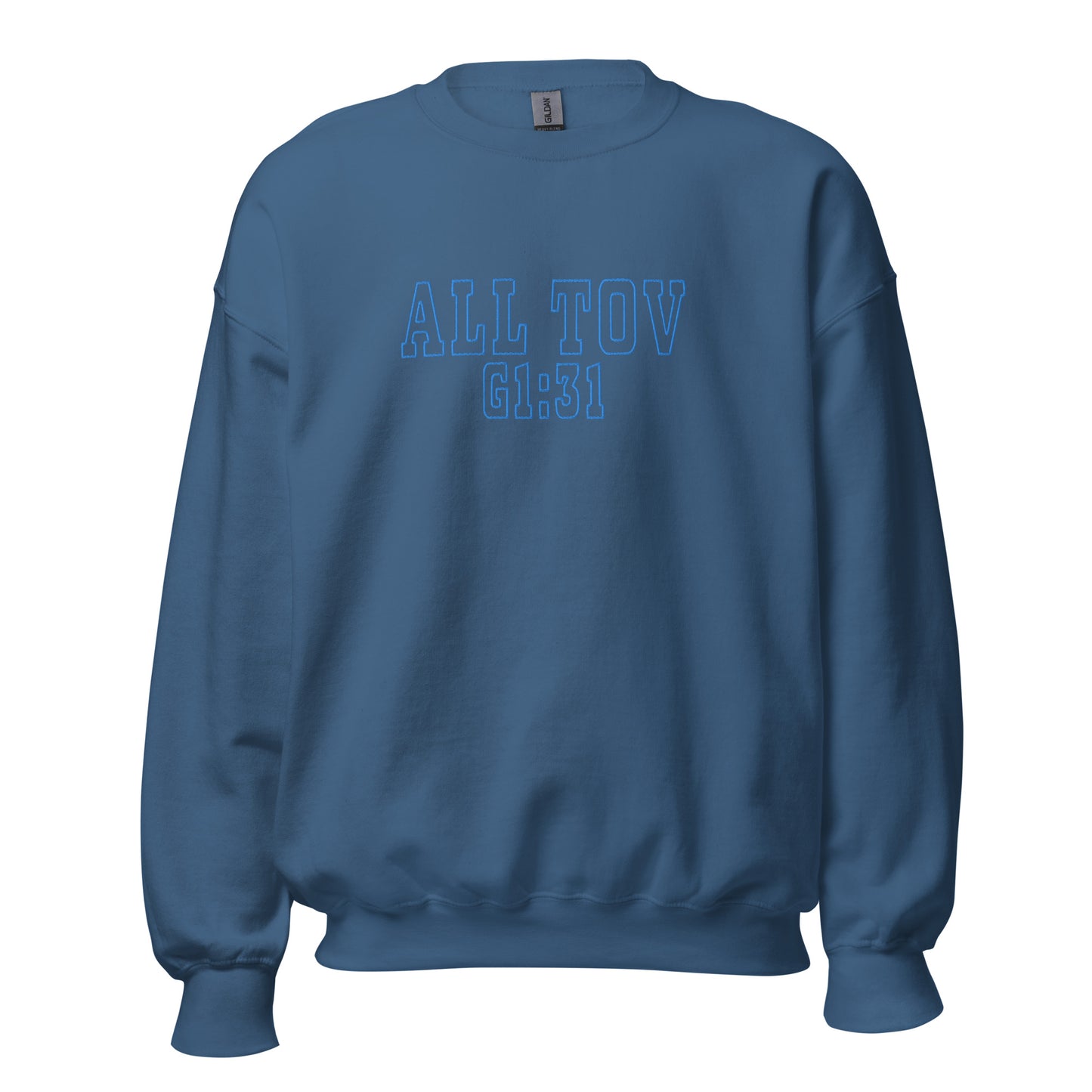 G1:31 Logo Sweatshirt-Light Blue
