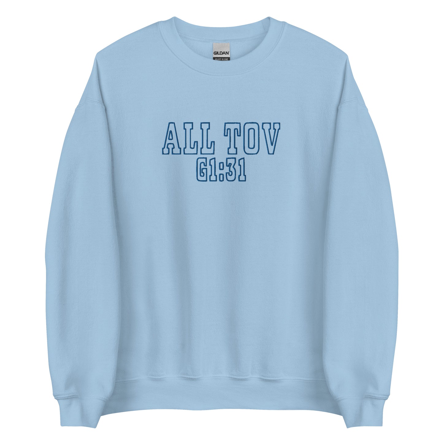 G1:31 Logo Sweatshirt-Light Blue