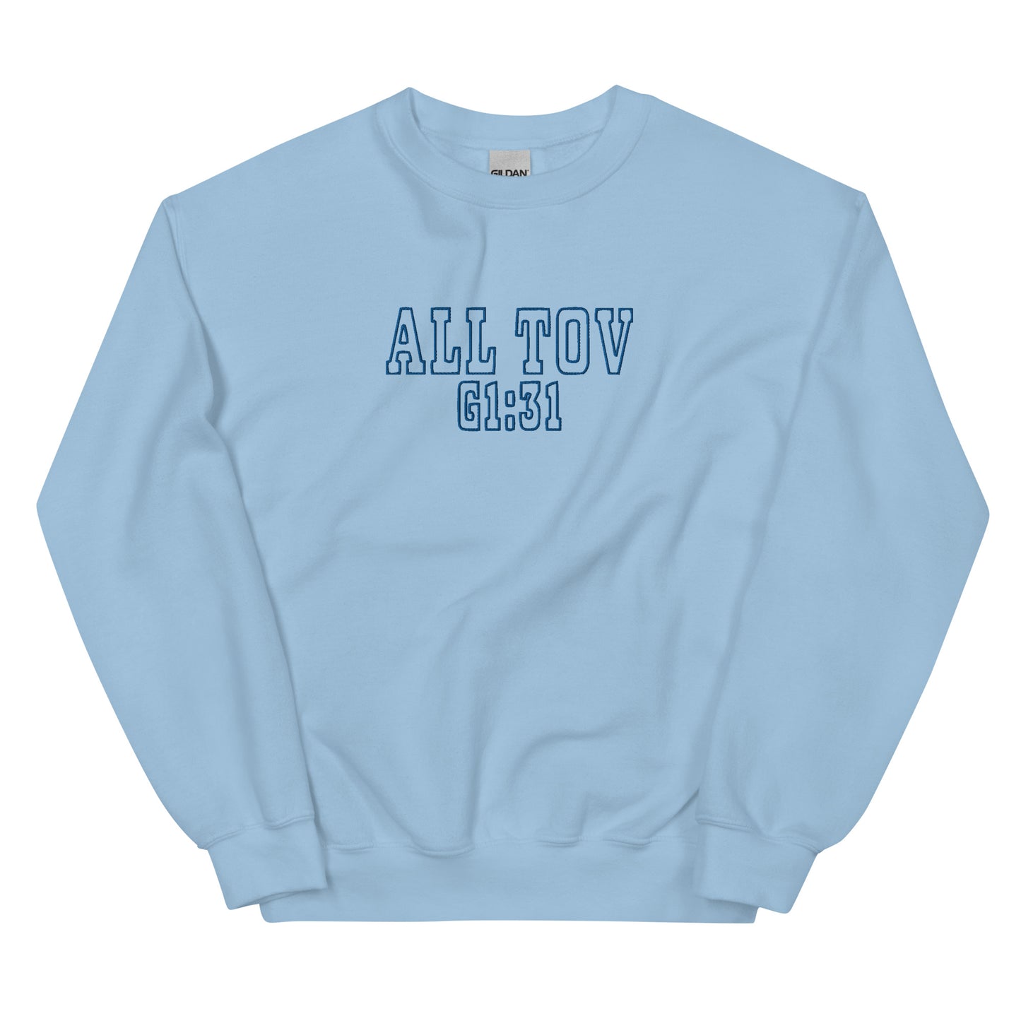 G1:31 Logo Sweatshirt-Light Blue