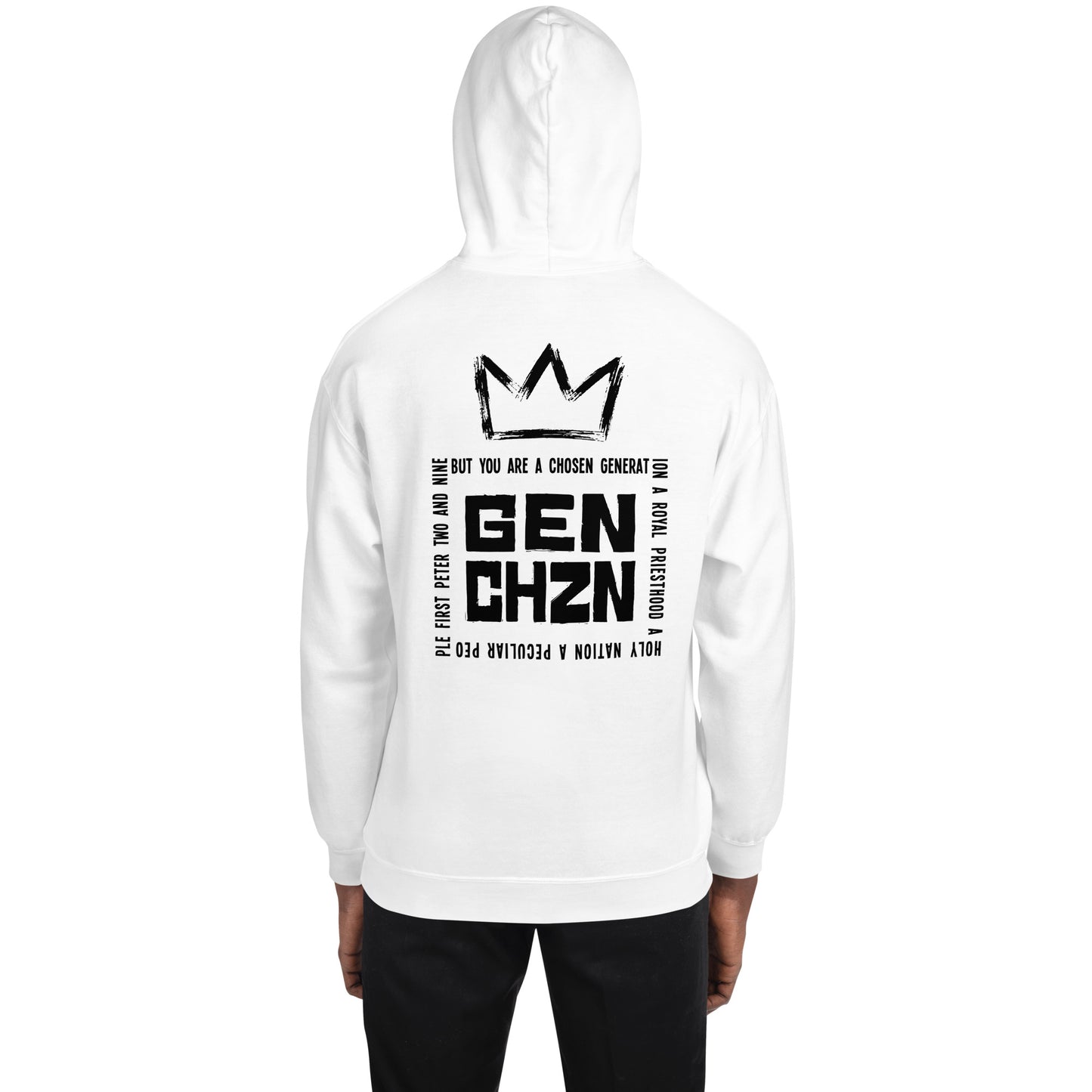 Chosen Hoodie- White
