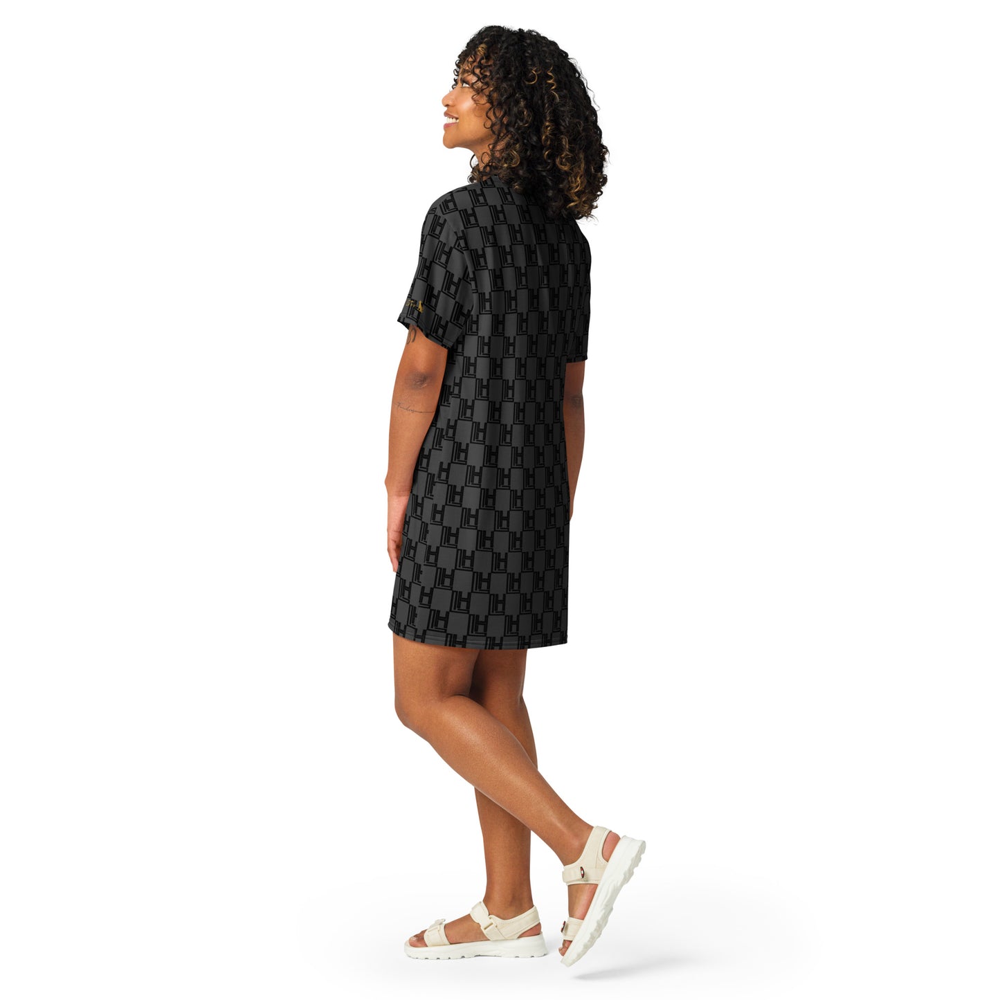 LH Logo T-shirt Dress Black