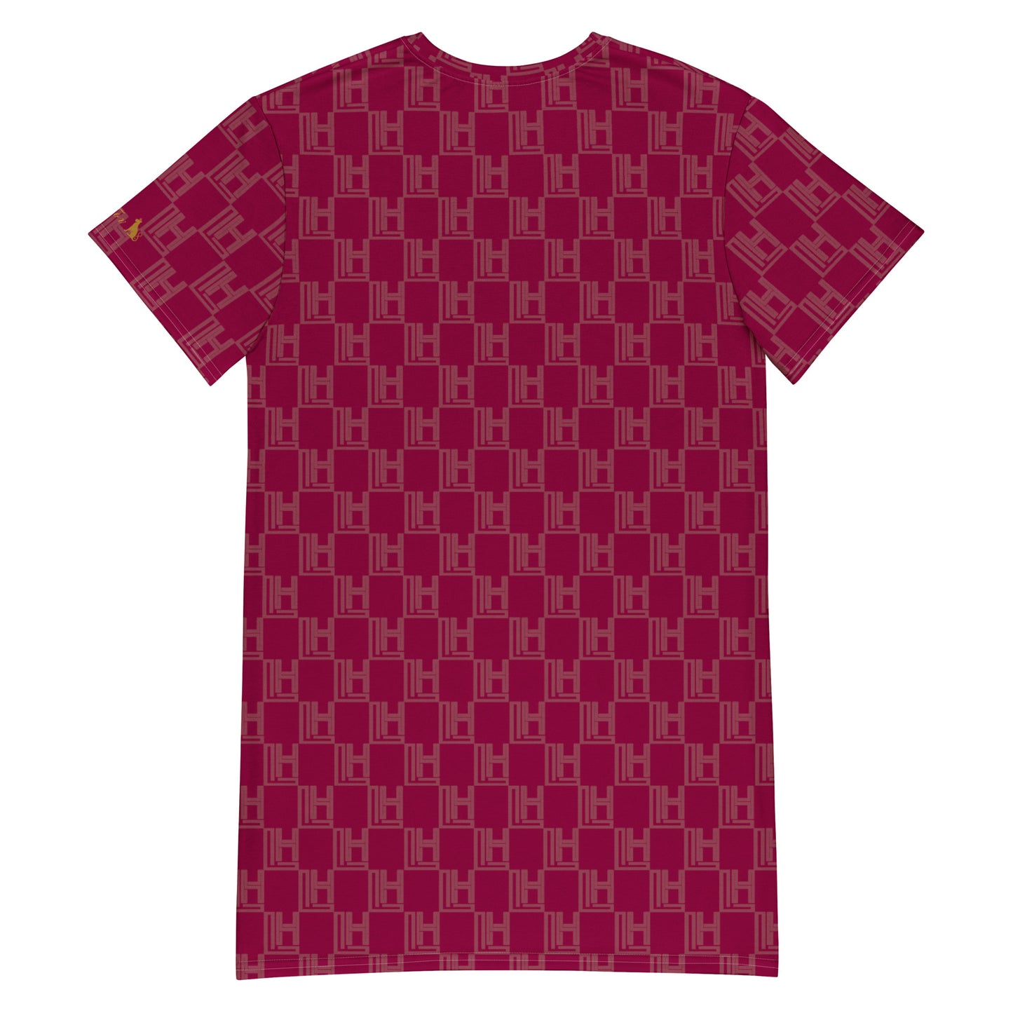 LH Logo T-shirt Dress-Deep Blush