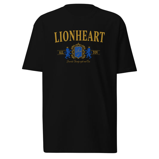 Lionheart Graphic Tee - Vintage Black