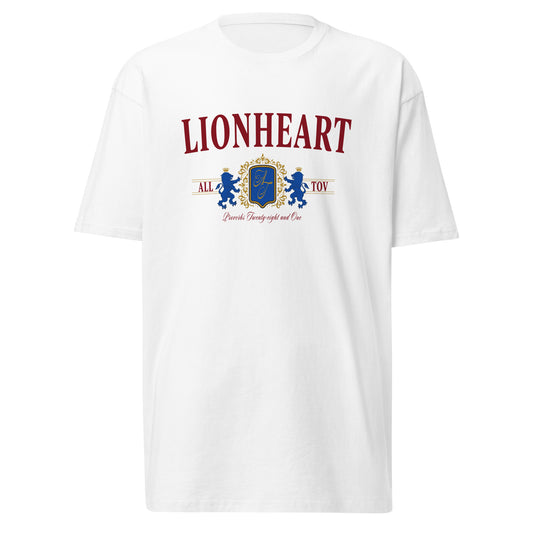Lionheart Logo Tee - White