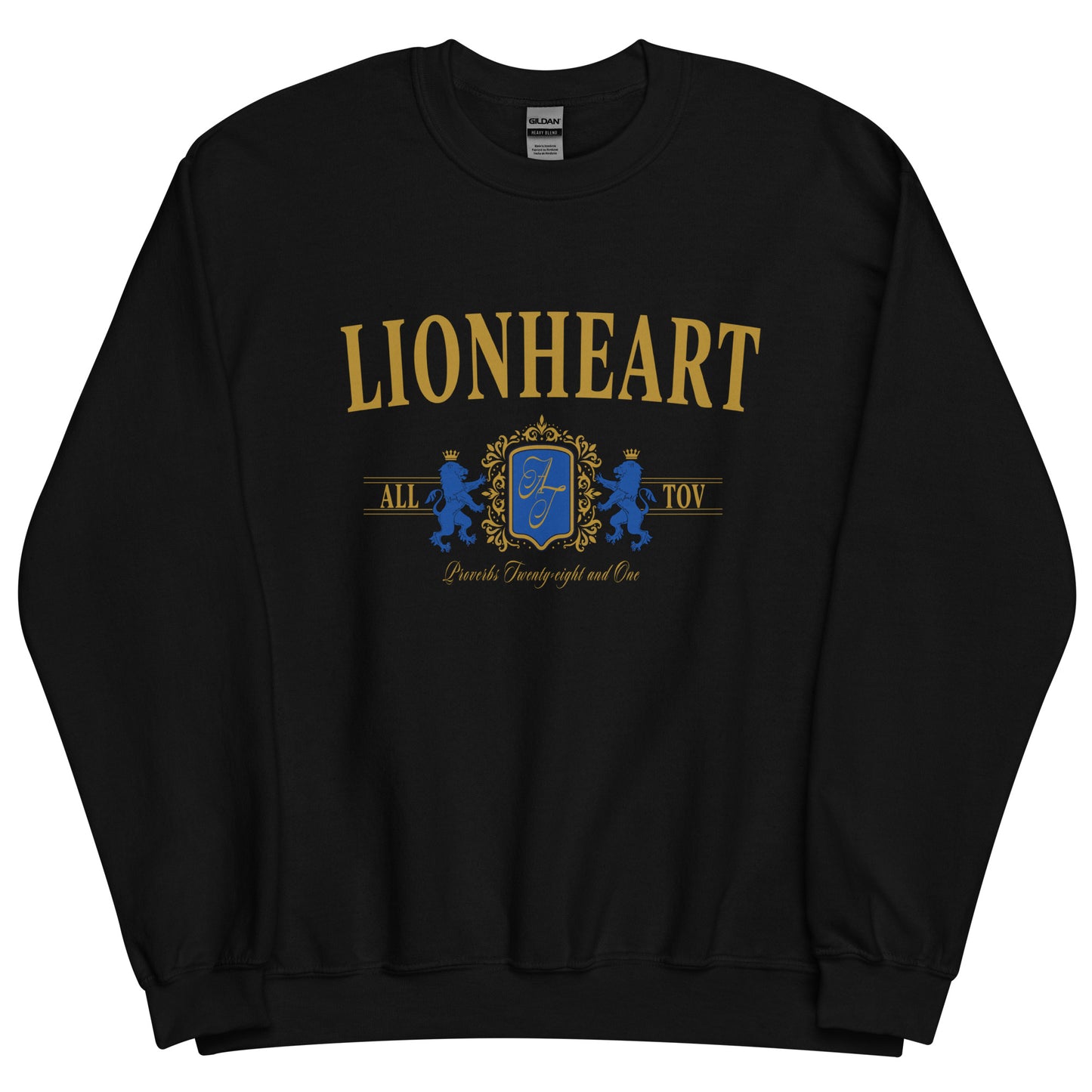Lionheart Logo Sweatshirt - Black