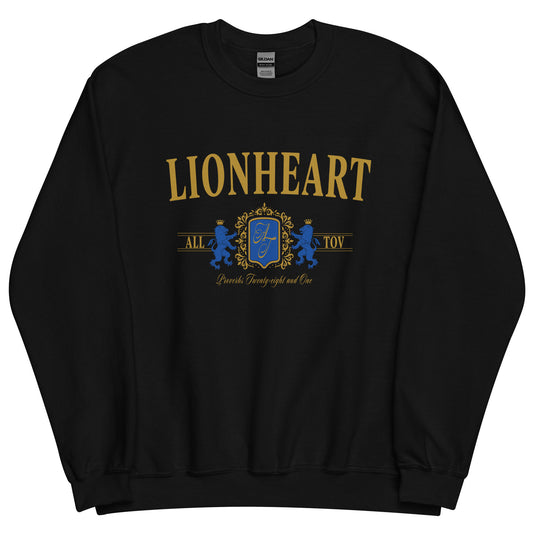 Lionheart Logo Sweatshirt - Black