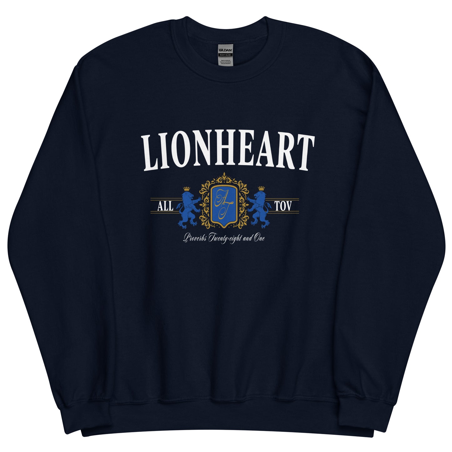 Lionheart Logo Sweatshirt - Navy