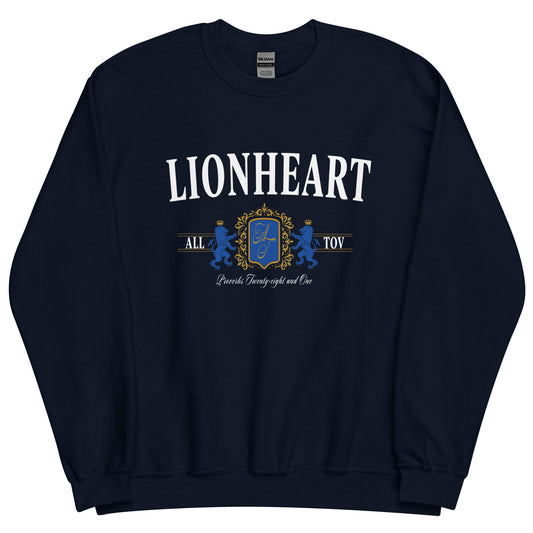 Lionheart Logo Sweatshirt - Navy