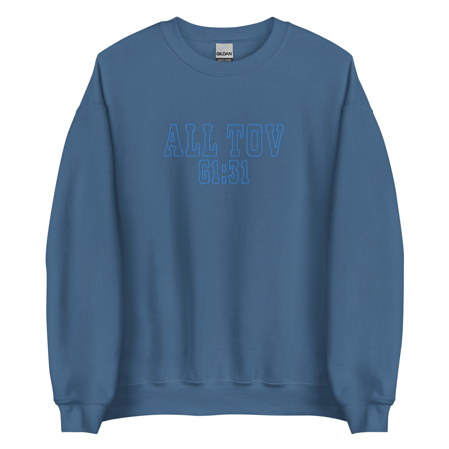 G1:31 Logo Sweatshirt-Light Blue
