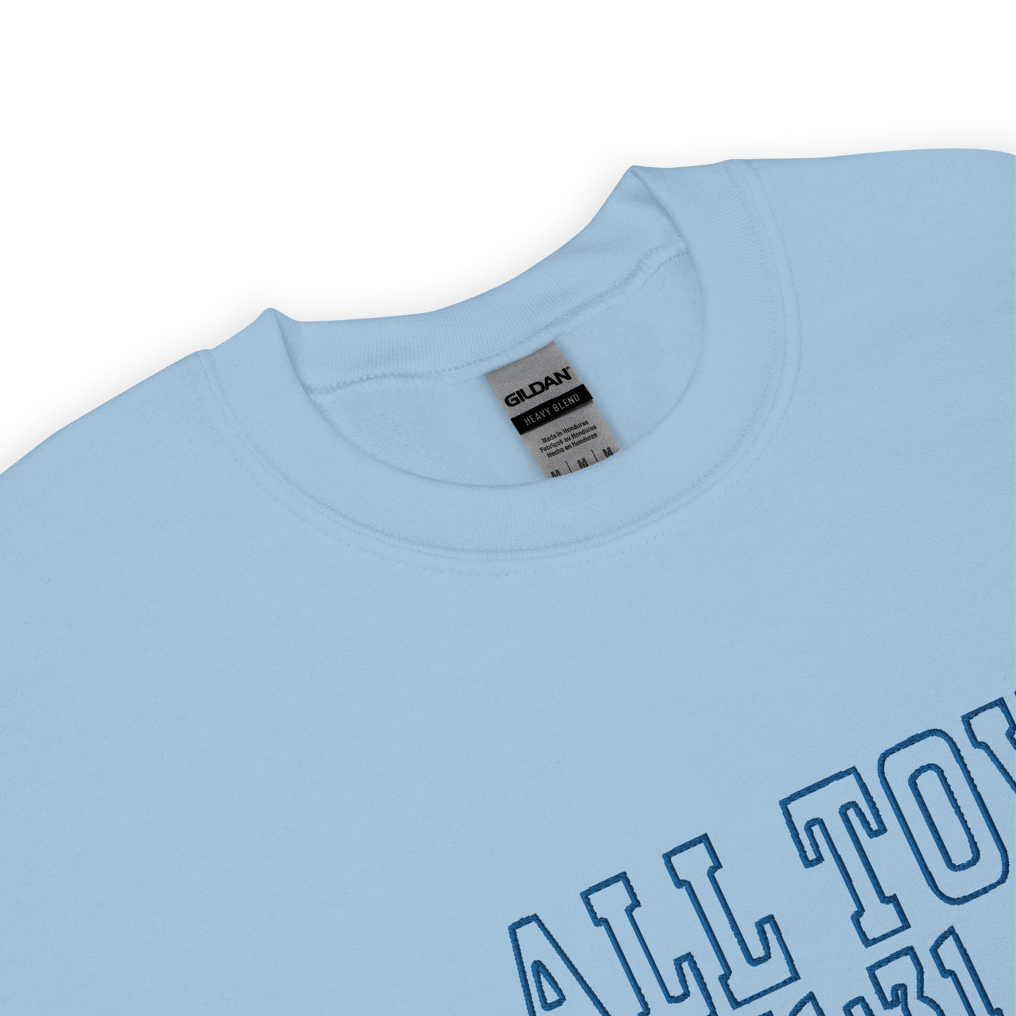 G1:31 Logo Sweatshirt-Light Blue